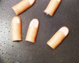 ☆おばけオムライスと指サラダ☆作り方16写真