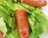 ☆おばけオムライスと指サラダ☆作り方17写真