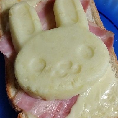 ポテトなウサギちゃんトースト！(^O^) by トース党 【クックパッド