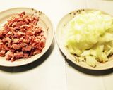 玉ねぎ&ベーコン♪手ごねパン〜簡単作り方5写真