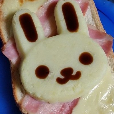 ポテトなウサギちゃんトースト！(^O^) by トース党 【クックパッド