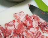 ご飯がススム！豚肉となすのおかか炒め作り方1写真