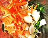 野菜☆いっぱい！春巻き作り方5写真