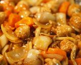 生姜入り鶏肉団子の酢豚風作り方12写真