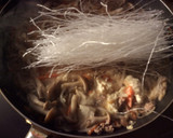 野菜きのこ大量はるさめ挽肉甘辛炒め作り方3写真