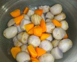 田舎の味*里芋の胡麻和え*作り方6写真