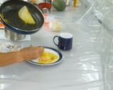 栗原産米粉のクレープ アイスクリーム添え作り方5写真