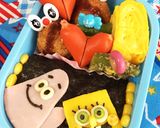 簡単キャラ弁☆スポンジボブ&パトリック☆作り方13写真