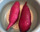 簡単なスイートポテトのミッキー♡作り方1写真