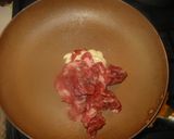 春の素材ときのこと豚肉のオイマヨ炒め作り方2写真