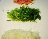 わが家のキムチ炒飯(覚書)♬*作り方1写真