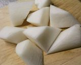 コーラで？骨まで食べちゃう秋刀魚と大根煮作り方2写真