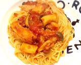 トマト缶でトマトソースパスタ作り方6写真