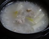 鶏胸肉のお腹においしいおかゆ作り方3写真