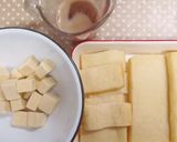 高野豆腐と油揚げのサクッと揚げ♫作り方1写真