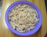 鶏肉の中華風胡麻和え作り方5写真