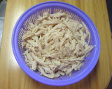 鶏肉の中華風胡麻和え作り方5写真