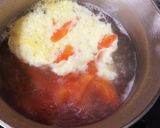 韓国のりとサニーレタスの中華スープ作り方2写真