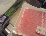 超簡単☆豚肉のニラ巻き~ピリ辛ソース~作り方1写真