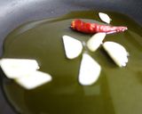ささげのペペロンチーノ作り方2写真