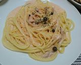 大学生が作る明太子クリームパスタ作り方4写真