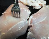 しっとり★柔らか【鶏むねのハーブ唐揚げ】作り方1写真