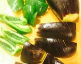 簡単和食♡揚げてる風の茄子＆ピーマン♬作り方1写真