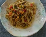 食欲倍増！簡単焼きうどん作り方3写真