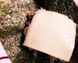 おむすび山で！おにぎらず納豆チーズVer作り方4写真