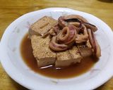 いかと焼豆腐の煮物作り方4写真