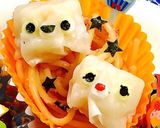 ハロウィン ツムツムチップとデールおばけ作り方5写真