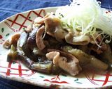 茄子と豚バラの、サッパリ煮。作り方7写真