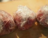 電子レンジで♪玉ねぎの丸ごと肉巻き甘辛煮作り方4写真