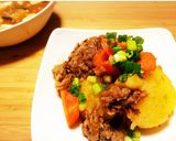《コストコmyレシピ》プルコギ肉じゃが作り方6写真