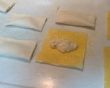 クリームコロッケ♡衣はサンド食パン作り方4写真
