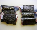 パクッと♪骨なし秋刀魚の海苔巻き作り方1写真