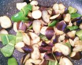 簡単材料♪ナスとピーマン味噌風味作り方2写真