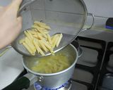 オーブンなしで作るトマトチーズパスタ作り方3写真