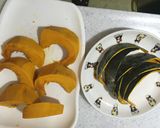 簡単！カボチャのガーリックチーズ焼団子！作り方6写真