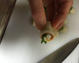 我が家のお弁当の定番☆ちくわ大葉巻作り方3写真