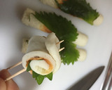 我が家のお弁当の定番☆ちくわ大葉巻作り方4写真