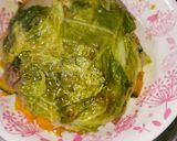 かぼちゃと豚肉を挟んだ白菜ミルフィーユ作り方4写真
