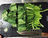 小松菜の炒め煮作り方2写真