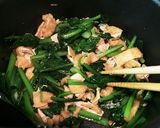 小松菜の炒め煮作り方4写真