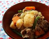麺つゆ煮込み☆お手軽肉じゃが。作り方7写真