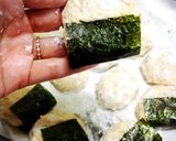 外はカリッ！豆腐とさつま芋の磯辺揚げ作り方7写真