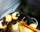 外はカリッ！豆腐とさつま芋の磯辺揚げ作り方8写真