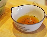 *柿のレモン漬け&豆苗のマリネ*作り方5写真