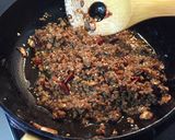 台湾まぜそば@サッポロ一番塩袋(･･;)作り方4写真
