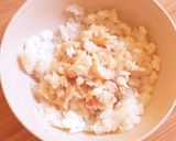 余り物をアレンジ！長芋と魚のおやき作り方4写真